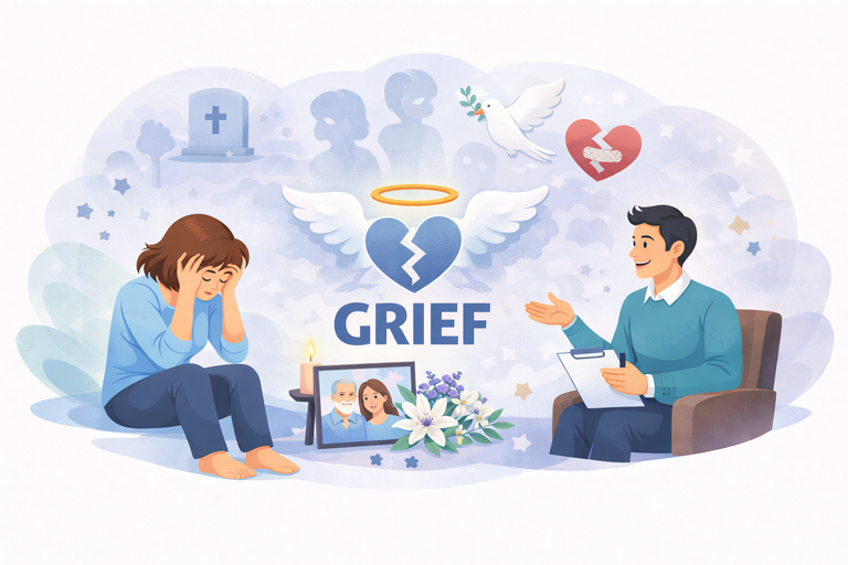 Grief related to loss of near and dear ones